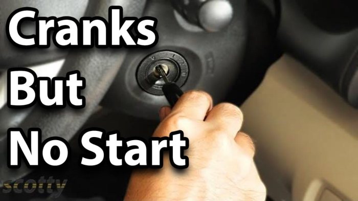 How to troubleshoot a car that won't start?