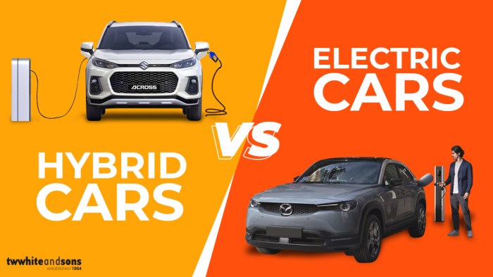 What is the difference between a hybrid and an electric car?