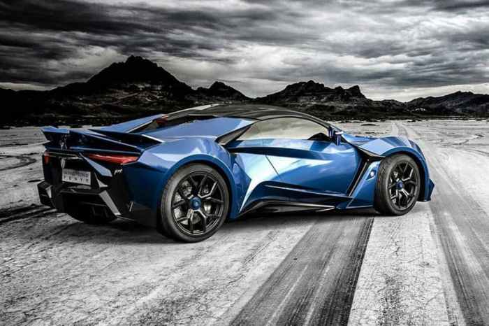 Lykan hypersport motors cars sports expensive most world top back